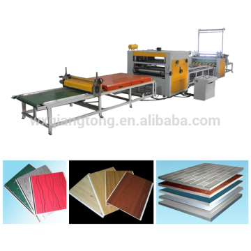 Máquina de laminación de cola caliente de PUR / laminadora de MDF